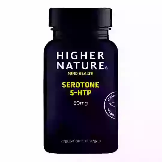 Higher Nature Serotone 5HTP 50mg x 30 Veg Capsules